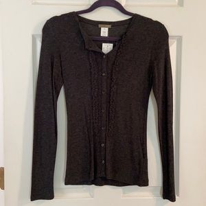 NWT, Jcrew button up sweater, XS
